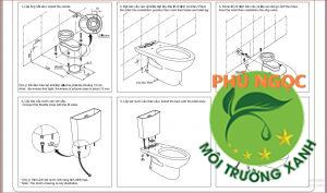 Hướng dẫn tự lắp đặt bồn cầu tại nhà đơn giản
