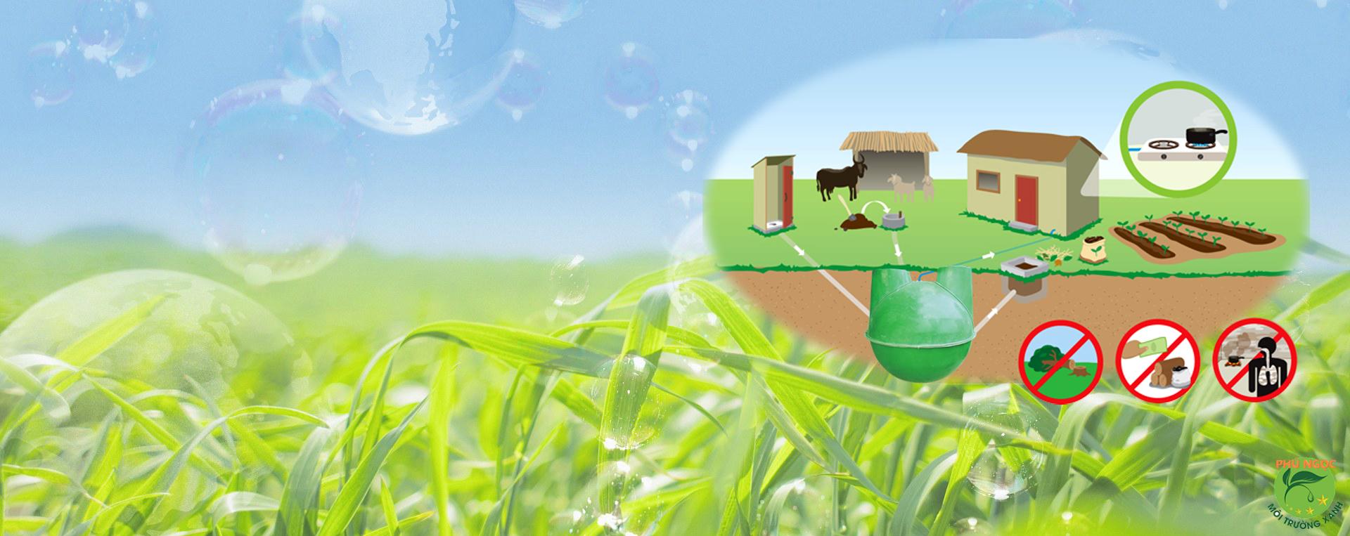 Ứng dụng của khí Biogas trong sản xuất, trồng trọt