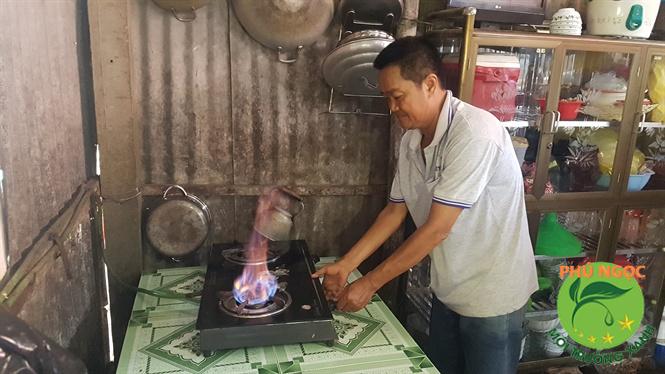 Ứng dụng của khí Biogas để tạo ra khí đốt