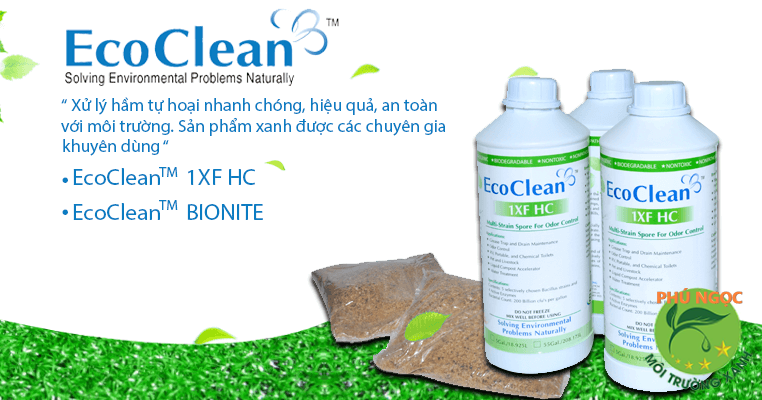 Bột khử mùi hôi cống Ecoclean